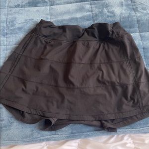 Lululemon Pace Rival Mid Rise Skirt Long